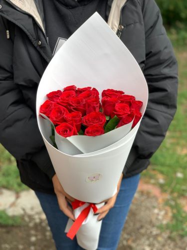 Букет из 25 красной розы